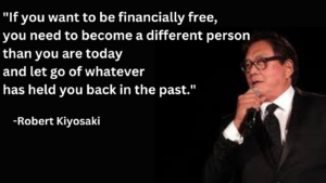 Robert Kiyosaki Financial Freedom Quote