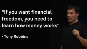 Tony Robbins Financial Freedom Quote